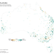 Illustration for article titled A Map Of Where Bars Outnumber Grocery Stores